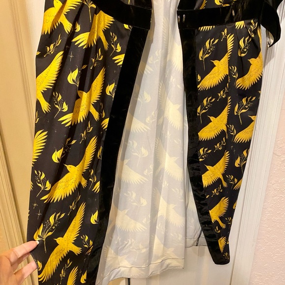 Rebel Love vintage 50’s pinup look Kimono style dress , front closure size L NWT - Picture 8 of 10